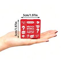Diálogos Íntimos Para Parejas Couple Conversation Card Game, Spanish Intimate Talk Tabletop Game, Great For Christmas, Game Party, Perfect Gift For Couples, Romantic Date Night Interactive Game - Multicolor - View 11