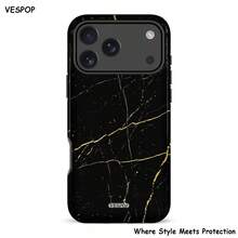 VESPOP بطانية هاتف بتصميم رخامي عصري - متوافق مع آيفون 18/17/16/15/14/13/12/11 برو ماكس/برو بلس/12 ميني/13 ميني، متوافق مع جالكسي S26 S25 S24 S23 S22 S21 بلس ألترا، متوافق مع بيكسل 8 9 10 برو - لون مختلط 1 - مشاهدة 1