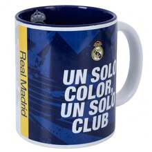Real Madrid CF One Colour One Club Mug - Blue/White/Yellow - View 1
