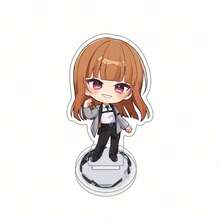 Official Anime Merchandise (JPAPA, Noa, Tattsun, Siva) - New Acrylic Stand Keychain / Cute Anime Bag Charm - Multicolor - View 7