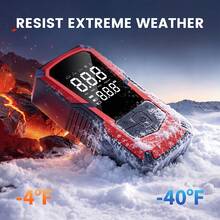 1 PC Portable Tire Inflator For Car Cordless, Rechargeable Air Pump With Digital Pressure Gauge, 150PSI Auto Shut-Off Fast Inflation LED Light, Multifunctional Car Air Compressor For Tires Bikes Balls - Wireless - View 5