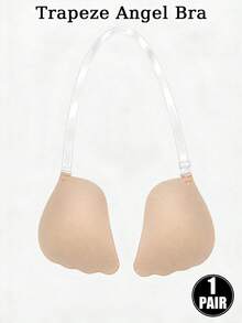 1 Pair Women's Invisible Adhesive Bra, Lifting Bra Pads, Suitable For Backless Dresses, Wedding Dresses, Strapless Tops, Adhesive Straps For Instant Slimming Effect, Multiple Sizes Available, Suitable For Weddings, Parties And Daily Wear - Most - View 11