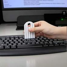 2PCS Computer Keyboard Cleaning Brush, Office And Home Dusting Brush, Professional Gap Cleaning Tool, Suitable For Computer Keyboard, Window Track, Stove And Bathroom Corners. Perfect Holiday Gift - Minimalist - View 3
