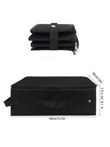 Portable Cat Travel Litter Box With Lid, Handle, Standard Foldable Litter Tray, Suitable For Cats, Lightweight Cat Litter Box, Essential For Travel Cats And Kittens - one-size - View 2