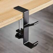 Beside The Table Double-Layer Headphone Holder For All Headphone Bag Key Table Side Expansion Bracket Household Storage Rack - Multicolor - View 15