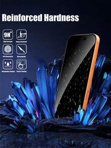 Mr. War Gorilla 4pcs [Personalized Silk Print Black Edge High Definition Film] Compatible With Latest 2026, Compatible With IPhone Duo/18promax/18pro/18/17e/17 Pro Max/17 Pro/17Air/17/16 Pro Max/16 Pro/16 Plus/16/15 Pro Max/15//14/13/12 And Other Models. High Hardness Tempered Glass, Avoid Daily Sharp Object Scratches, Precise Fit Without Gaps, Advanced Adhesive For Stable Adsorption, Phone Accessories. - Black - View 9