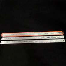 50cm/20 Inch Stainless Steel Flexible Ruler, Lightweight And Portable, Suitable For Industrial Measurement, Office And Home Use - Measuring Tape - View 4