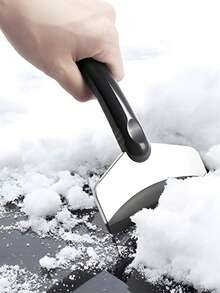 Multi-Function Car Snow Shovel, Telescopic Aluminum Alloy Vehicle Snow Scraper, Car Ice Scraper Frost Remover Snow Board - Multicolor - View 7