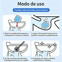 Bath And Toilet Cleaners - 1 Box [12 Tablets] - View 7