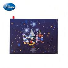 Monogram 1PC Disney Officially Licensed Minnie Autograph Book Set, Mickey Friends Notebook With Pen, Castle Fireworks Theme, Stationery Gift For Fans - Multicolor - View 5