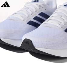 Adidas New Breathable Mesh Sports Shoes Versatile Casual Lightweight Cushioned Men's Running Shoes - Greyish White/Blue - View 11