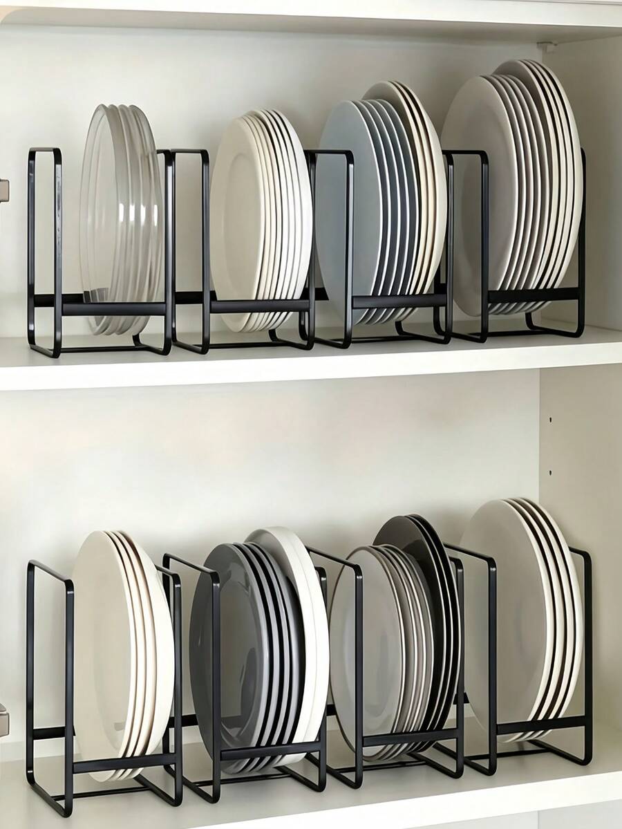 Large Capacity Kitchen Dish Drying Rack, Multi-Functional Bowl And Cup Storage Rack, Space-Saving Kitchen Utensil Organizer, Used For Storing Plates And Bowls, Kitchen Essentials, Kitchen Decor, Coffee Bar Decor Accessories