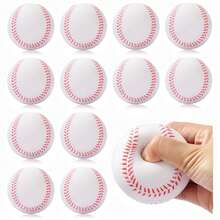 12 Packs Foam Baseballs Softballs Foam Training Ball For Kids Beginners, 9 Inch Practice Baseballs Tballs, Throwing, Catching And Batting Practice - Multicolor - View 6