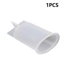 Silicone Candle Mold, Pillar Candle Making Kit, Pointed Candle Mold, Suitable For DIY Crafts, Home Decor, Handmade Accessories - Durable And Flexible Material, IIY Accessories, Candle Making - A-White - View 13