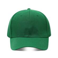 1pc Men's Solid Color Minimalist Baseball Cap, Casual Baseball Cap, Suitable For Daily Wear And Trucker Hat - Solid Color - View 3