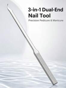 5/3/1pc 3-In-1 Nail Care Tools, Nail File, Nail Picker, Scraper - 3-in-1 Hand and Foot Care Tool - View 5
