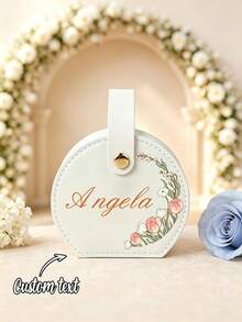 Kotak Perhiasan Kustom, Kotak Perhiasan Eksklusif untuk Pengiring Pengantin, Kotak Perhiasan Motif Bunga, Kotak Perhiasan Perjalanan yang Dipersonalisasi, Hadiah untuk Pengiring Pengantin, Hadiah Ulang Tahun, Hadiah untuk Teman, Hadiah untuk Pacar, Hadiah untuk Ibu - MultiWarna - View 4