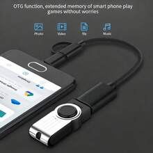 USB 母頭轉 Micro USB 與 USB-C 公頭 OTG 轉接線 | USB 2.0 數據傳輸轉換器，相容 Android 裝置、滑鼠、鍵盤、相機、讀卡機，適用於 Sasun、MBook、Phone 15 Pro Max、Pad Pro Air - 彩色 - 查看 6