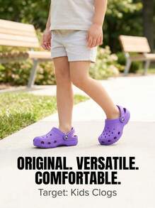 Crocs Classic Children's Clogs, Stylish And Versatile, Suitable For Outdoor Walks And Vacations. Item Number 206990-5AJ - Galaxy - View 3