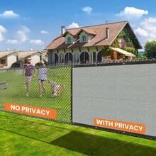 Outdoor Wall Mounted Privacy Screen 1 Count Garden Windproof & Sun Protection Shading Fence Garden Decorative Supplies - 1 Privacy Decorative Net - View 10