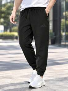 Adidas Men's Sports Long Pants M Z.N.E. PT Running Training Breathable Lightweight Casual Sweatpants JD9599 - Black - View 5
