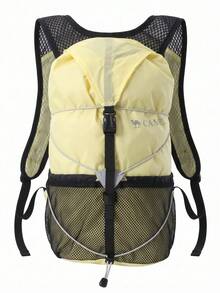 CAMEL CROWN Foldable Large Capacity Travel Bag Backpack Short Trip Fitness Storage Bag - Yellow Sky - View 5