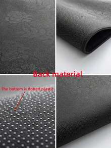 A Comfortable And Vibrant Christmas Themed Doormat, Featuring Reindeer And Snowman Designs, Made Of Flannel Material, With A Vibrant Red Background And Smiling Reindeer. - A - View 6