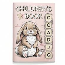 English Alphabet & Phonics Learning Notebooks, ABC Letter Tracing And Writing Practice, Letter Recognition, Beginning Sounds, Early Vocabulary And Handwriting Activities, Rabbit & Dog Theme Educational Worksheets - English Alphabet & Phonics - View 13