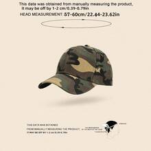 1pc Unisex Camouflage Baseball Cap, All-Season Duck Bill Hat, Outdoor Sports Casual Trucker Hat - Camouflage - View 2