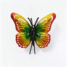 Metal Butterfly Potted Plant Decoration, Home Gardening Small Ornament, Flower Pot Greenery Matching Accessory - A - View 14