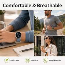 Nylon Loop Sport Band Compatible With Apple Watch Ultra 3 2 Band 49/46/45/44/42/41/40/38mm Women Men, Stretchy Strap Elastic For I Watch All Series SE - Black - View 5