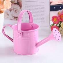 1pc Garden Floral Mini Metal Watering Can - One Size Fits All - View 7