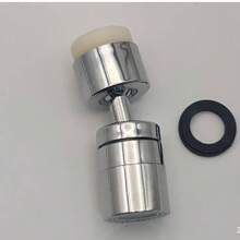 Kitchen Bathroom Sink Faucet Extension Aerator 360° Swivel Dual Mode Splash-Proof Water Saving Spout Suitable For Home & Commercial Use - A - View 9