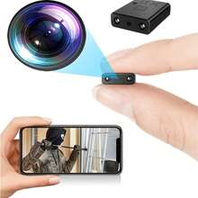 Small WiFi Hidden Spy Security Camera, Mini Nanny Cam Smart Home, Pet Dog Baby Camera Indoor/Outdoor 1080P Remote Portable Camera, Phone APP Room Camera - Multicolor - View 9