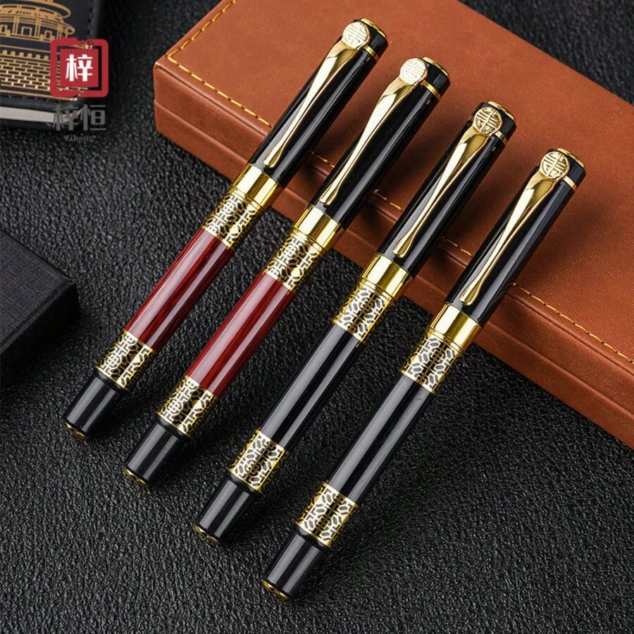 2pcs Ballpoint Pens, Suitable For Men And Women Professional Business People For Office Use, Applicable For Note-Taking, Journaling, Suitable For Students, Teachers And Office Staff, Back To School Essential - A - View 1