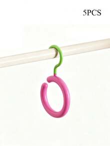 Multifunctional Strong Adhesive Hooks, No-Drill Clothes And Hat Hooks, Seamless Storage Hooks For Dormitory Underwear, Shoulder Straps, Bags, Hats And Scarves - Multicolor - View 10