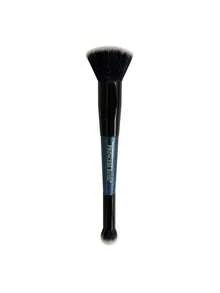 Princess Rose1 Professional Double-Head Foundation And Contour Brush. Premium Aluminum Tube Material, Soft Fiber Bristles. Suitable For All Skin Types. Compact And Elegant Dark Blue Design. Precise Blending, Long-Lasting Makeup Effect. - Royal Blue - View 9