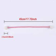 2pcs Curtain Tiebacks With Faux Pearls - Decorative Rope Tiebacks For Home And Office - Multi-color - View 8