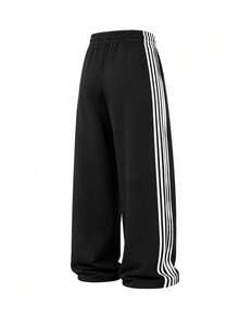 Men's Spring/Autumn Lightweight Sports Casual Fashion Outdoor Jacket & Pants Set - Black - View 6