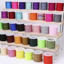 1pc Bracelet Cord, Strong And Durable Rainbow Color String, Suitable For Jewelry Making, Necklace, Beading And Handicrafts - Multicolor - View 11