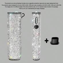 BLBLBL 1SET (1pc Protective Case + 1pc Disassembly Tool) Multi-Color Solid Color Sparkling Rhinestone 360° Artificial Diamond With Large Hanging Hole Luxury Electronic Cigarette Protective Shell FOR IQOS ILUMA I ONE/ILUMA ONE; Suitable For Daily Protection Of Your IQOS Lrma I-One, The Diamond Sparkling Features Are Even More Prominent Under Brilliant Lights And Sunlight! More High-End As A Gift - Diamond Version - View 24