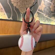 1PC Fashion PU Leather Soccer Basketball Exquisite Car Backpack Key Chain 3D Pendant Gift - Multicolor - View 12
