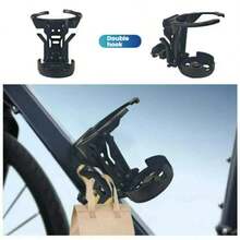 TRTY 1 Set Motorcycle Handlebar Drink Holder, Foldable Cup Holder With Throttle Handle Adapter, Suitable For Motorcycle, ATV, Electric Bike, Bicycle, UTV, Scooter, Wheelchair, Adjustable Water Bottle Holder - Foldable Cup Holder - View 7