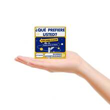 ¿Qué Prefiere Usted? Spanish Dilemma Card Game, 50 Fun Would You Rather Question Cards, Great Christmas Gift, Fun Game Party Activity For Friends Group Gathering - Multicolor - View 1