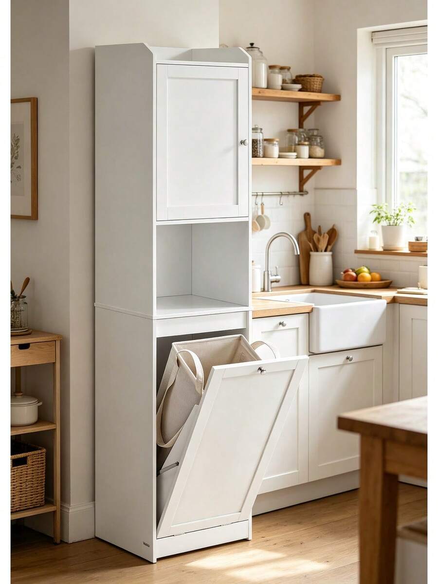 Pop-Up Laundry Hampers - Cloud White - View 1