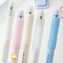 Lucky Four-Leaf Clover Rotating Stress Relief Clickable Friction Neutral Pen, ST Silent Quick-Drying High-Aesthetic Pen - Multicolor - View 3