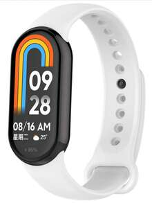 Compatible With Xiaomi Miband 8/9/10/11 Silicone Split Official Style 9 Waterproof Breathable Smart Band Strap - Mi Band 8/9/10 - View 15