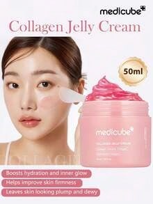 Medicube 2件組韓系膠原蛋白保養套組：果凍面霜與PDRN多功能抗皺護膚膏，含鮭魚DNA的抗老提拉保濕組合 - 膠原蛋白提拉和PDRN修復雙效合一 - 查看 2