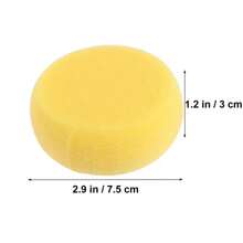 Yellow Sponge Brushes, Suitable For Graffiti, Painting And Art Projects - Round Mushroom Head - Painting Sponge - View 5