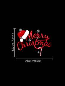 Christmas Car Window Stickers Waterproof & Sunproof Vehicle Body Decals Auto Exterior Decorations Universal Fit For Cars Trucks SUVs - A - View 9